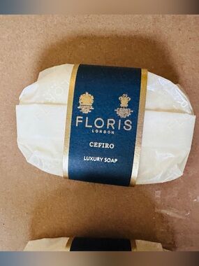Floris London Cefiro Luxury Soap 3ct NWT